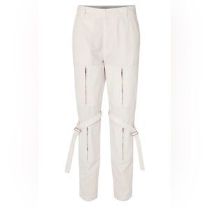 AMBUSH
Zip-detailed cotton-canvas tapered pants